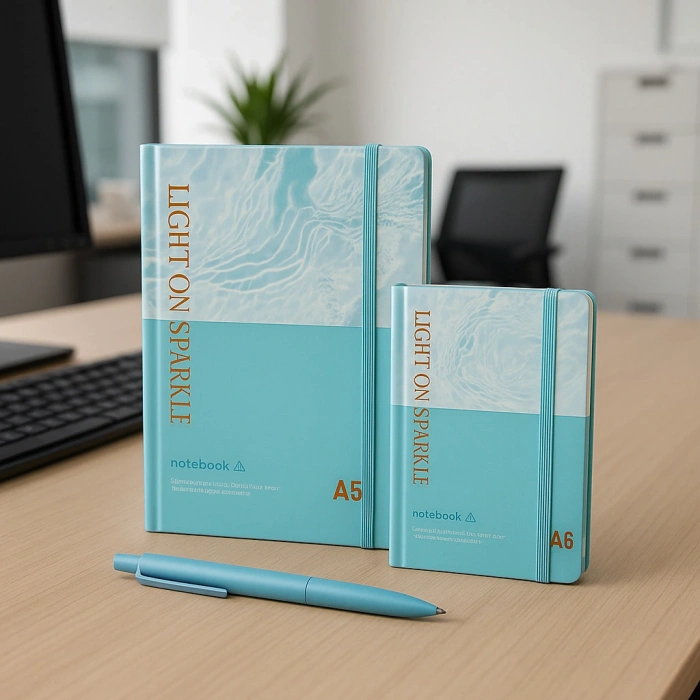 2 Adet Ajanda Çizgili Not Defteri-Uçlu Kalem Hediyeli Light Of Sparkle