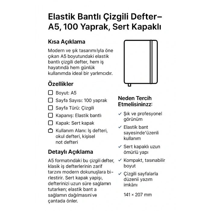 Ajanda Günlük Çizgili Not Defteri Notebook Shimmering