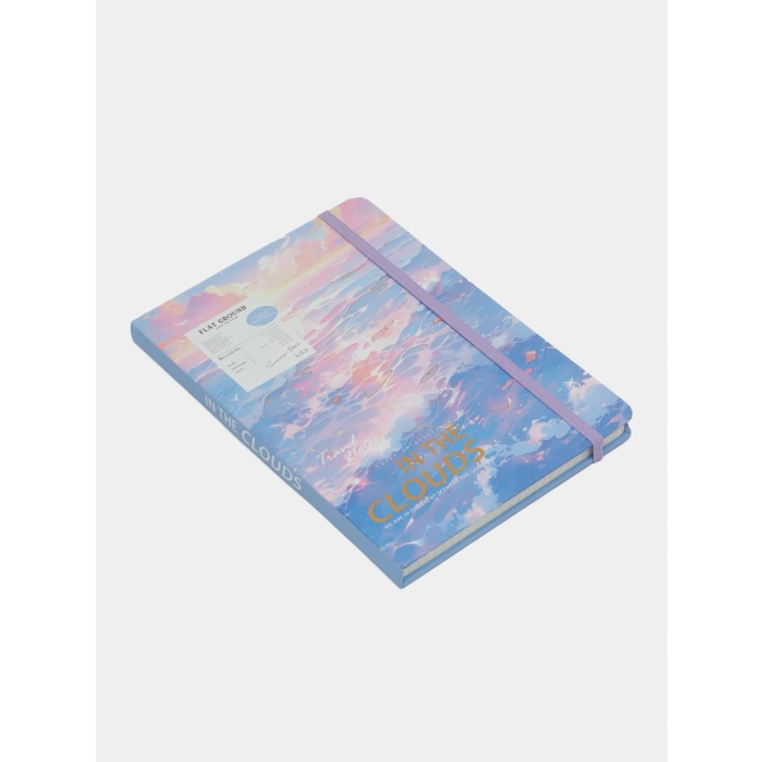 Ajanda Günlük Kareli Not Defteri Notebook In The Clouds