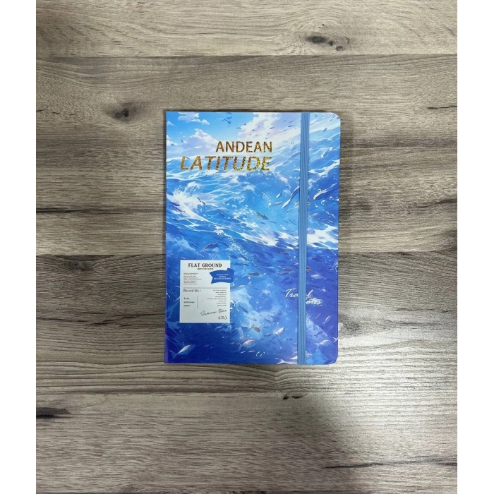 Ajanda Günlük Kareli Not Defteri Notebook Andean Latitude