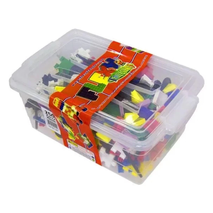 Çocuk Zeka Oyunu Flexy Tangles 250 Plastik Kutuda