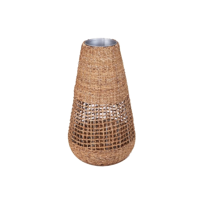 Dekoratif Desenli Agız Vazo Sepet Saksılık 16x62cm