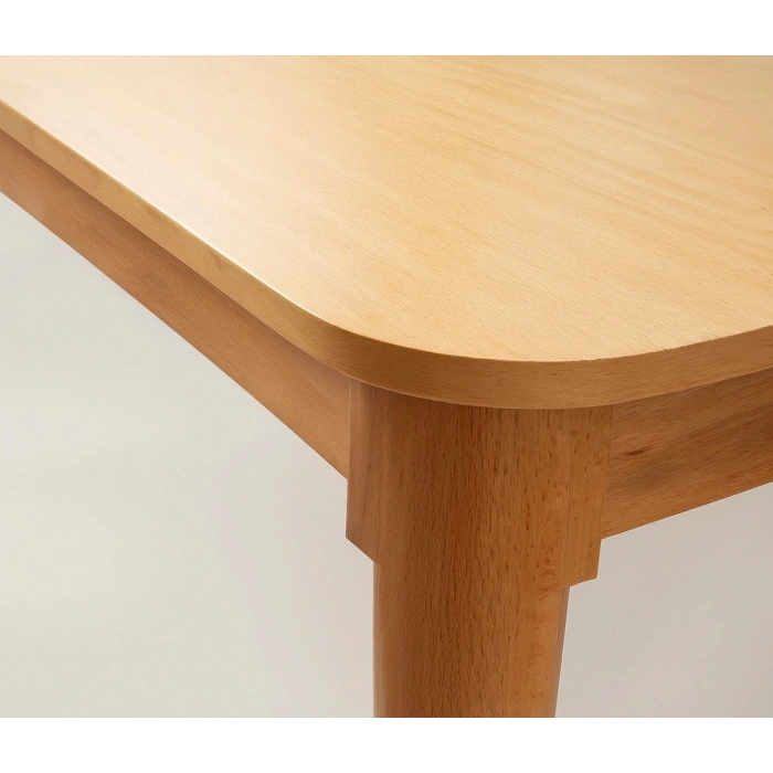 Fidan Ortadan Açılır Büyüyen Yemek Masası Natural 80x130cm