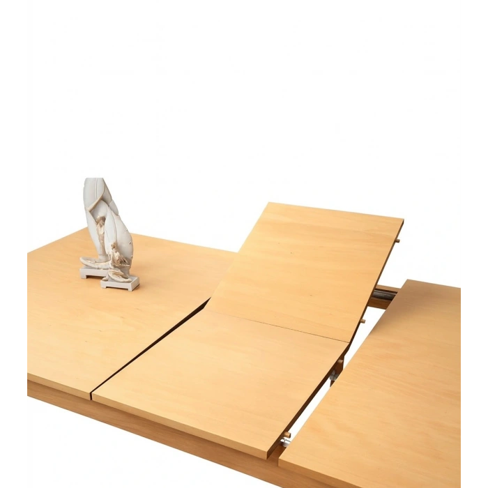 Fidan Ortadan Açılır Büyüyen Yemek Masası Natural 80x130cm