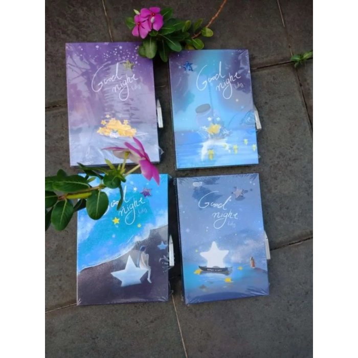 Kilitli Kutulu Ajanda Günlük Not Hatıra Defteri Notebook Çok Renkli