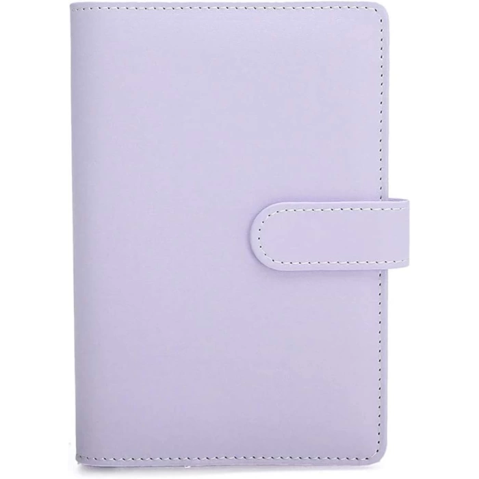 Mıknatıslı Ajanda Günlük Not Defteri Notebook Lila İthal Ürün