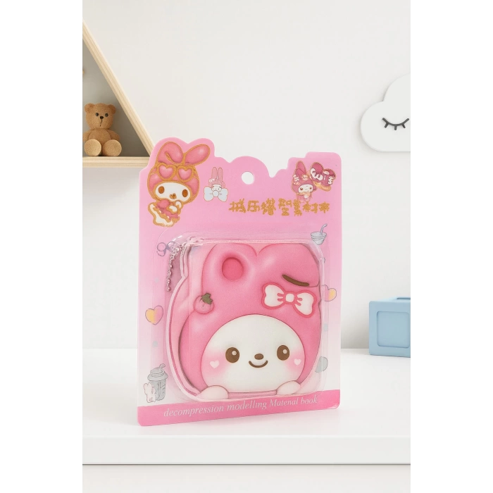 My Melody Not Defteri Zincirli Anahtarlık Hediyelik Defter Puf Kapak