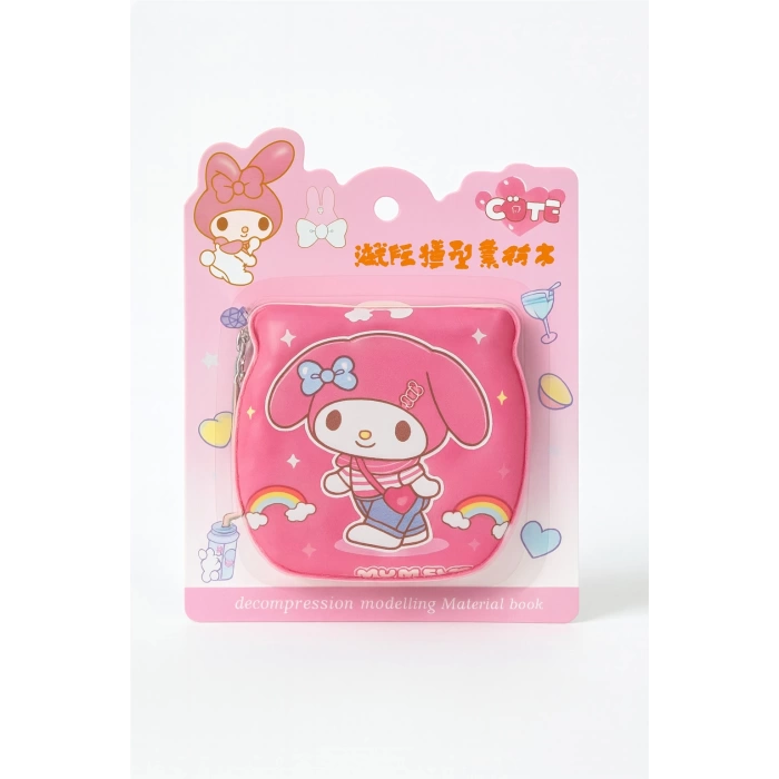 My Melody 2 Not Defteri Zincirli Anahtarlık Hediyelik Defter Puf Kapak