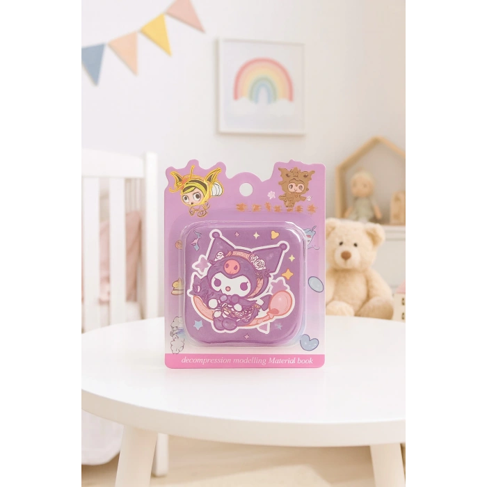 Kuromi Not Defteri Zincirli Anahtarlık Hediyelik Defter Puf Kapak