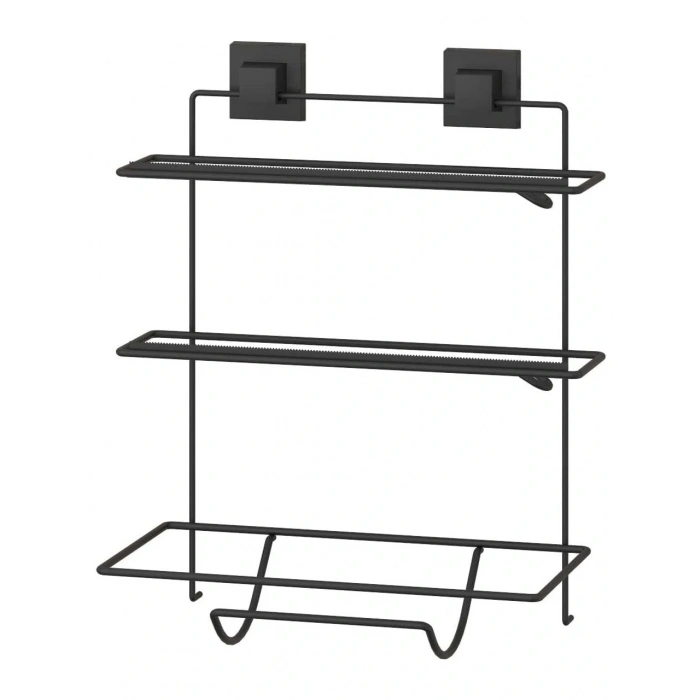 Mutfak Folyo Kağıt Havluluk Streç Tezgah Üstü Yapışkanlı Siyah