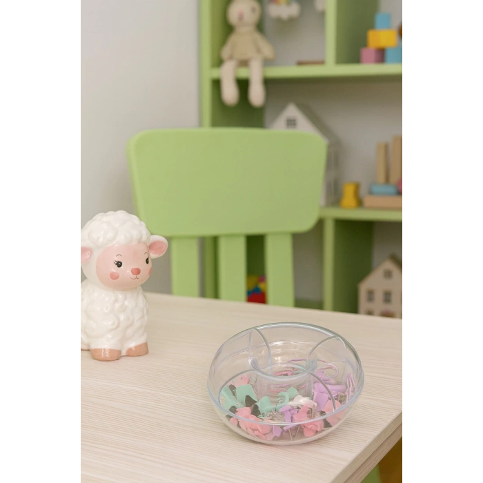 Pastel Renkli Klips Ataş Tutacak İğne Sevimli Set
