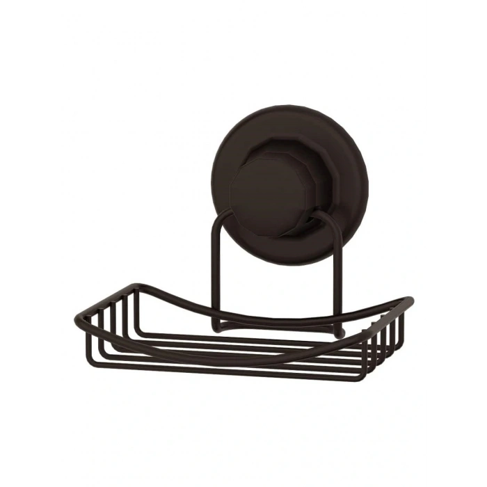 Vakumlu Paslanmaz Katı Sabunluk Siyah