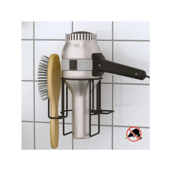 Vakumlu Saç Kurutma Makinası Askılığı Siyah