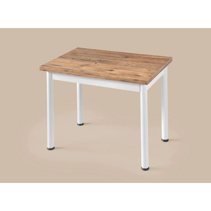 Yandan Açılır Ahşap Büyüyen Mutfak Masası 70x110cm Atlantik Çam