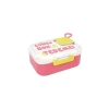 2 Bölmeli Paslanmaz Çelik Sızdırmaz Çatal ve Kaşıklı Saklama Kabı Beslenme Kabı 750 ML Pembe İthal Ürün