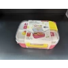 2 Bölmeli Paslanmaz Çelik Sızdırmaz Çatal ve Kaşıklı Saklama Kabı Beslenme Kabı 750 ML Pembe İthal Ürün