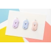 3 lü Taşınabilir Mini Maket Bıçağı Zarf Açıcı Mavi Pembe Lila