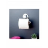 Banyo Köşe Rafı Tek Katlı Şampuanlık Vidalı + Vakumlu Tuvalet Kağıtlık