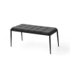 Bench Puf Metal Ayaklı Keten Kumaş 40cmx95cm