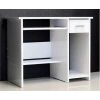 Çekmeceli Bilgisayar Masası Çalışma Masası Beyaz 105cm Demonte