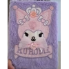 Çocuk Peluşlu Anı Defteri 80 Yaprak İthal Ürün Kuromi
