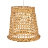 Dekoratif Hasır Avize Natural 35cmx33cm