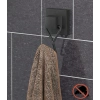 Easyfix Yapışkanlı Banyo Havlu Askısı Siyah
