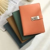 Kilitli Ajanda Günlük Not Defteri Notebook Yeşil İthal Ürün
