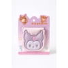 Sanrio Kuromi Not Defteri Zincirli Anahtarlık Hediyelik Defter Puf Kapak Mor