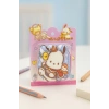 Sanrio Pochacco Not Defteri Zincirli Anahtarlık Hediyelik Defter Puf Kapak