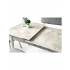 Ortadan Açılır Büyüyen Ahşap Yemek Masası Ceviz 80x130cm SADECE MASA FİYATIDIR