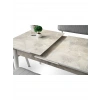 Ortadan Açılır Büyüyen Ahşap Yemek Masası Ceviz 80x130cm SADECE MASA FİYATIDIR