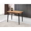 Ortadan Açılır Büyüyen Ahşap Yemek Masası Meşe 80x130cm SADECE MASA FİYATIDIR