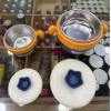 Paslanmaz Çelik Sızdırmaz Saklama Kabı Beslenme Kabı 260-500 ML Mor İthal Ürün