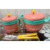 Paslanmaz Çelik Sızdırmaz Çatal ve Kaşıklı Saklama Kabı Beslenme Kabı 260-500 ML Pembe İthal Ürün