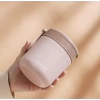Paslanmaz Çelik Sızdırmaz Kaşıklı Saklama Kabı Beslenme Kabı 430 ML Pembe İthal Ürün