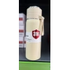 Paslanmaz Çelik Termos Su Şişesi 500ml Vakumlu Kapak Krem İthal Ürün