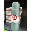 Paslanmaz Çelik Termos Su Şişesi 500ml Vakumlu Kapak Yeşil İthal Ürün