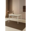 Rambla Ortadan Açılır Büyüyen Yemek Masası Mermer Desenli 80x130cm