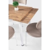 Yandan Açılır Ahşap Büyüyen Mutfak Masası 60x90 Atlantik Çam