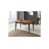 Yandan Açılır Büyüyen Yemek Masası Ceviz 80x120cm SADECE MASA FİYATIDIR