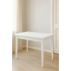 Yanlardan Açılır Büyüyen Yemek Masası Beyaz 65x100cm SADECE MASA FİYATIDIR