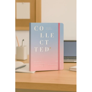 Ajanda Günlük Çizgili Not Defteri Notebook Collectede