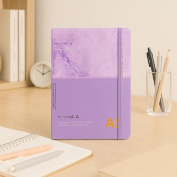 Ajanda Günlük Çizgili Not Defteri Notebook Waves Of Sparkle