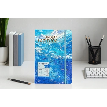 Ajanda Günlük Kareli Not Defteri Notebook Andean Latitude