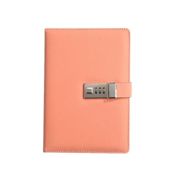 Kilitli Ajanda Günlük Not Defteri Notebook Pembe İthal Ürün