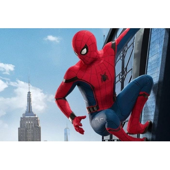 Spiderman Örümcek Adam Çocuk Kostümü L Beden 7-9 Yaş