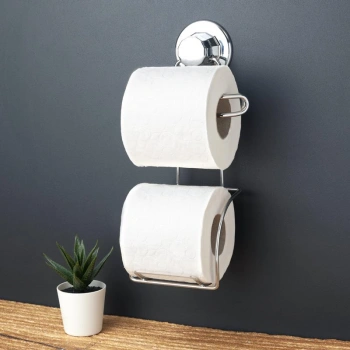Vakumlu Tuvalet Kağıdı Askısı Yedekli