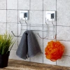 Banyo Havlu Askısı 4 Kancalı Paslanmaz Krom EasyFix