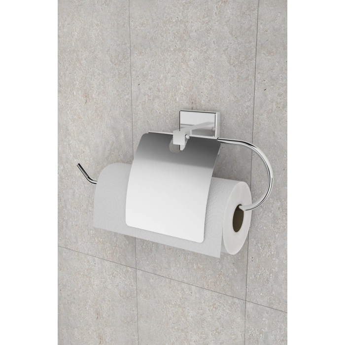 Paslanmaz Tuvalet Kağıt Havlu Askısı Duvara Monte
